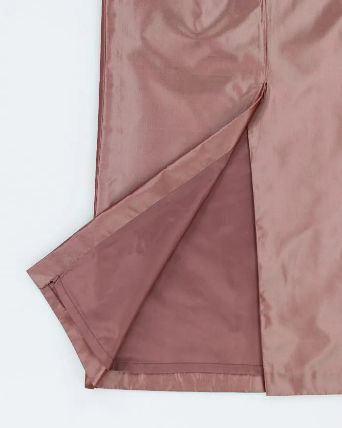 Vintage 90s Iridescent Silk Skirt - S sold by Rokit product image thumbnail 4