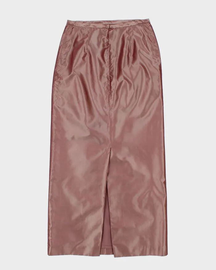 Vintage 90s Iridescent Silk Skirt - S sold by Rokit product image thumbnail 2