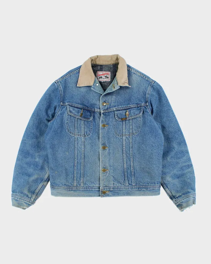 Vintage 80's Lee Stormriders Heavyweight Denim Jacket - L sold by Rokit