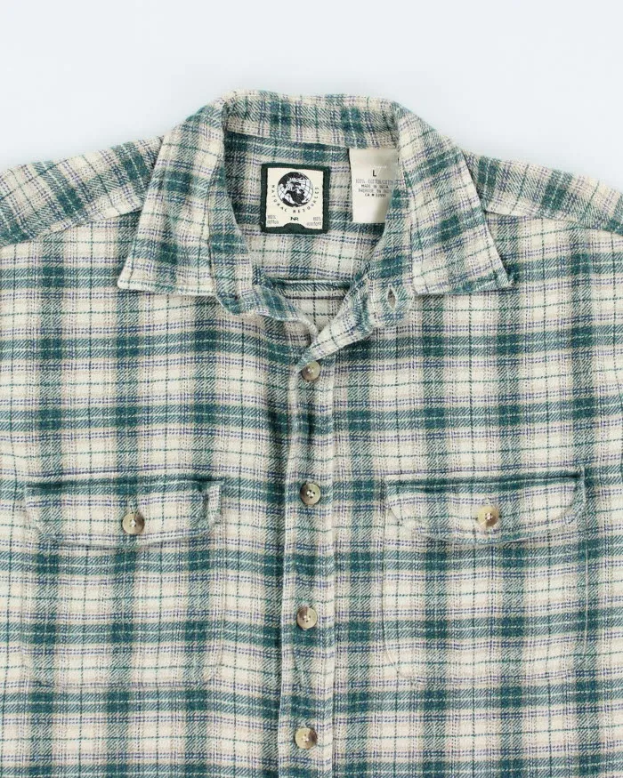 Vintage 90's Natural Resources Flannel Shirt - L sold by Rokit product image thumbnail 3
