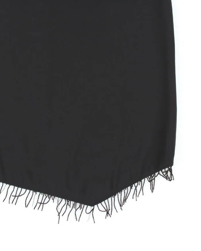 Y2k 00s Black Beaded Skirt - S sold by Rokit product image thumbnail 4