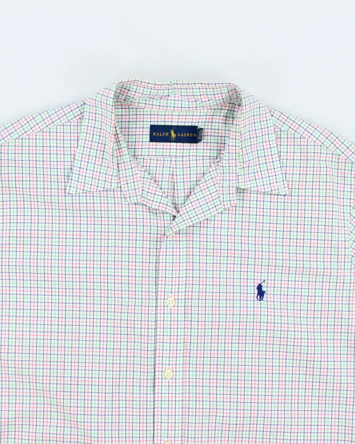 Vintage Ralph Lauren Checked Button Up Longsleeve Shirt - XL sold by Rokit product image thumbnail 3