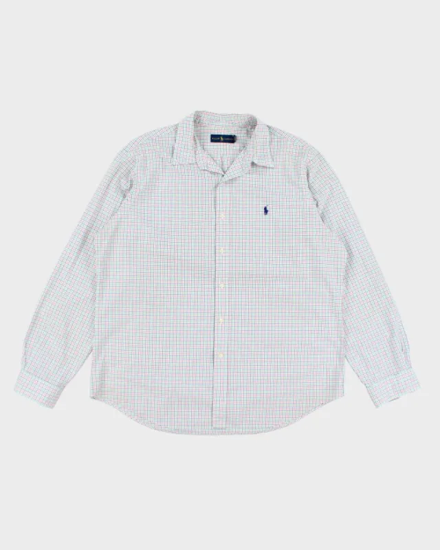 Vintage Ralph Lauren Checked Button Up Longsleeve Shirt - XL sold by Rokit