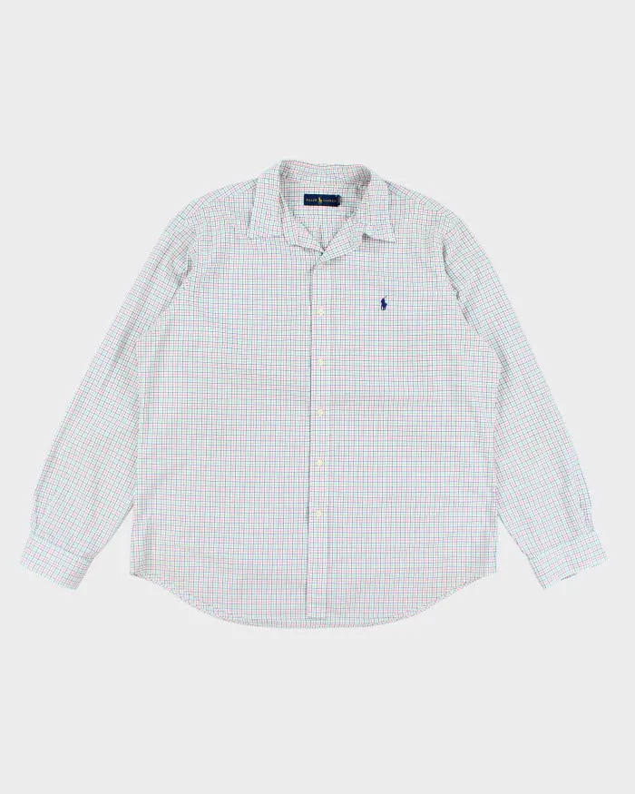 Vintage Ralph Lauren Checked Button Up Longsleeve Shirt - XL sold by Rokit