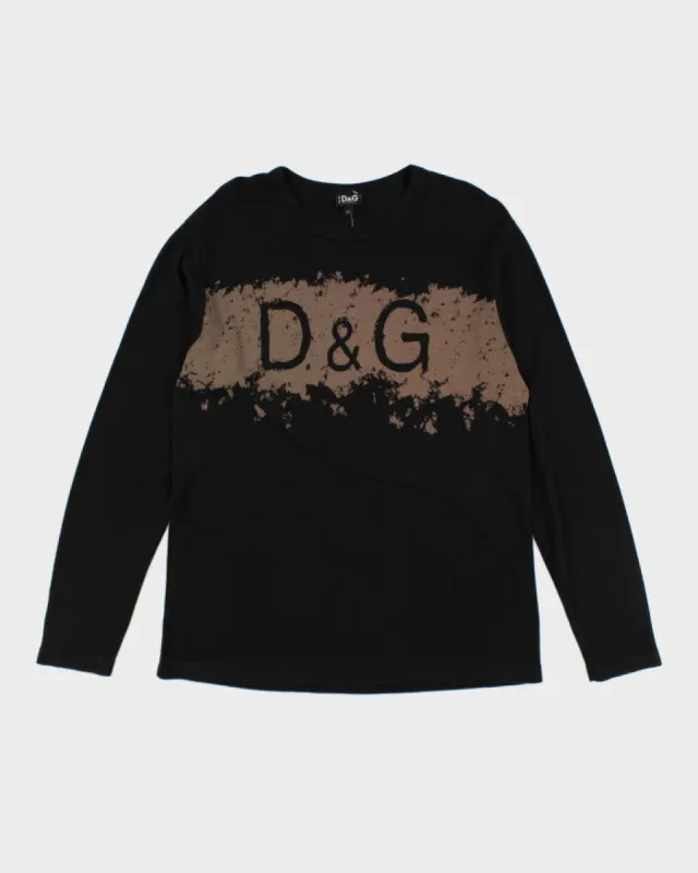 Vintage Y2K Dolce & Gabbana Longsleeve T-Shirt - XL sold by Rokit