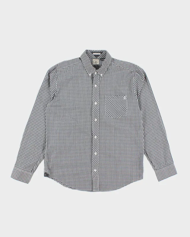 Vintage 2000's Volcom Button Up Check Shirt - M made by Volcom