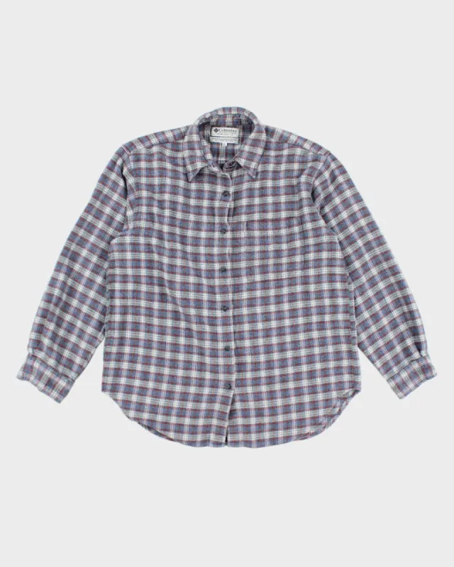 Vintage 2000's Columbia Patterned Flannel Shirt - L sold by Rokit