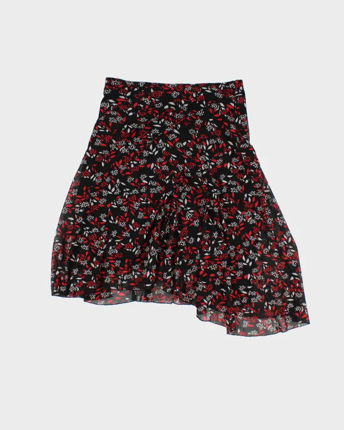 Y2k 00s Le Chateau Pattern Skirt - S sold by Rokit product image thumbnail 2