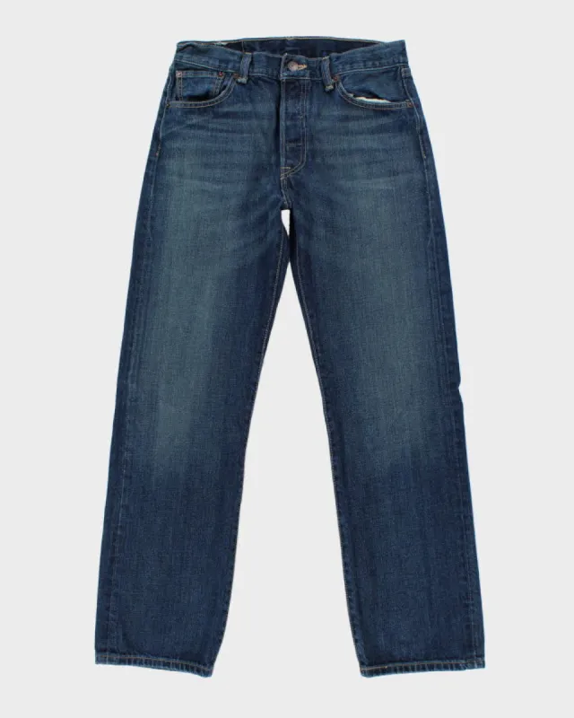 Vintage 90's Levi's 501 Dark Wash Jeans - W30 L28 sold by Rokit