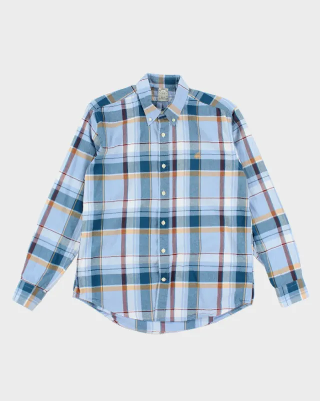Y2k 00s Brooks Brothers Checked Long Sleeve Shirt - L sold by Rokit