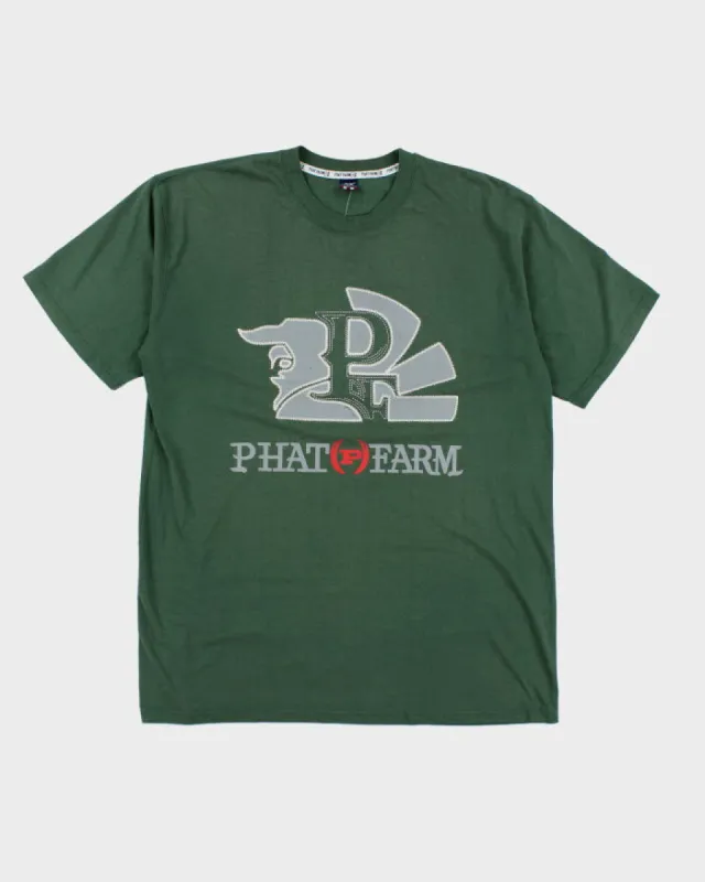 Vintage 2000's Phat Farm Graphic Oversized T-Shirt - XXXL sold by Rokit