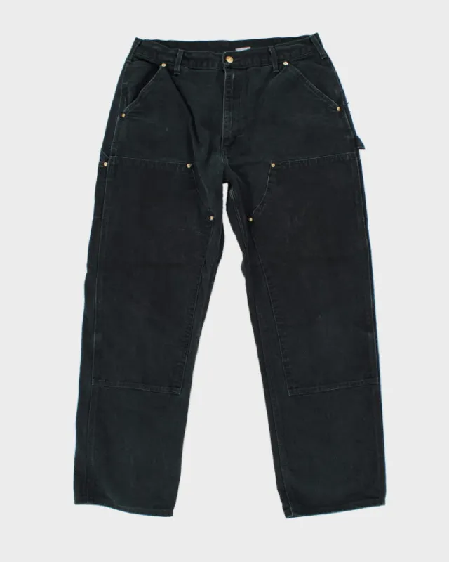 Vintage 90's Carhartt Double Knee Carpenter Trousers - W34 L30 sold by Rokit
