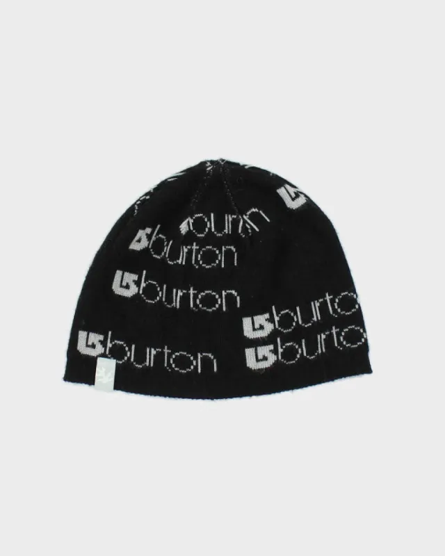 Vintage 2000's Burton Snowboards Patterned Skull Beanie - S sold by Rokit