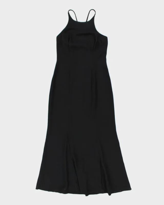 Y2k 00s Vittoria Virini Black Dress - S sold by Rokit