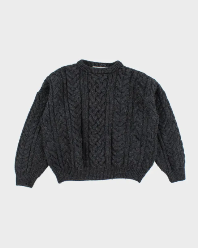 Vintage Irish Collection Cable Knit Jumper - XXL sold by Rokit