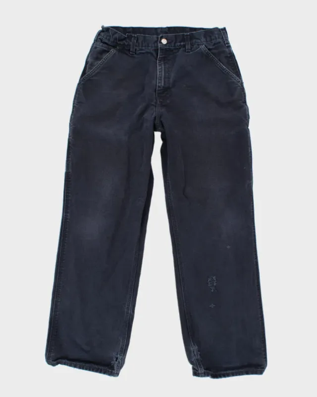 Vintage 90's Carhartt Heavyweight Single Knee Carpenter Trousers - W32 L30 sold by Rokit