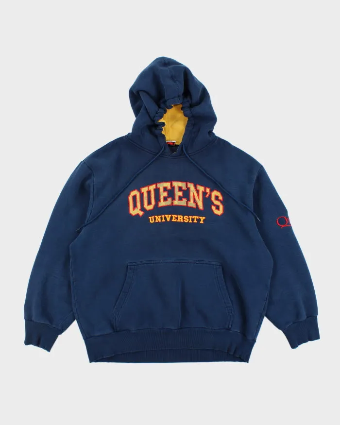 Vintage 90's Queen University Heavyweight Hoodie - L sold by Rokit