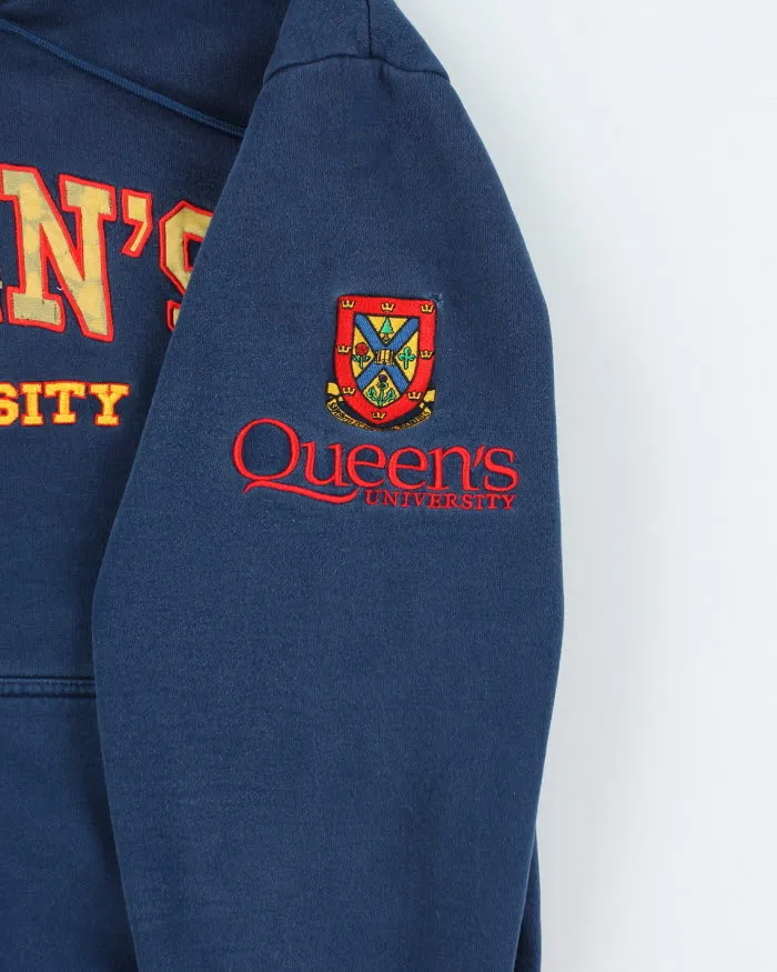 Vintage 90's Queen University Heavyweight Hoodie - L sold by Rokit product image thumbnail 4