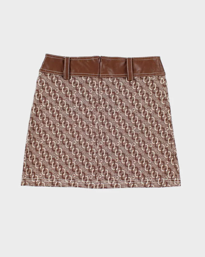Y2k 00s Morgan De Toi Brown Mini Skirt - S sold by Rokit product image thumbnail 2