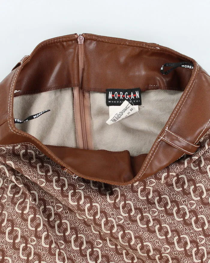 Y2k 00s Morgan De Toi Brown Mini Skirt - S sold by Rokit product image thumbnail 3