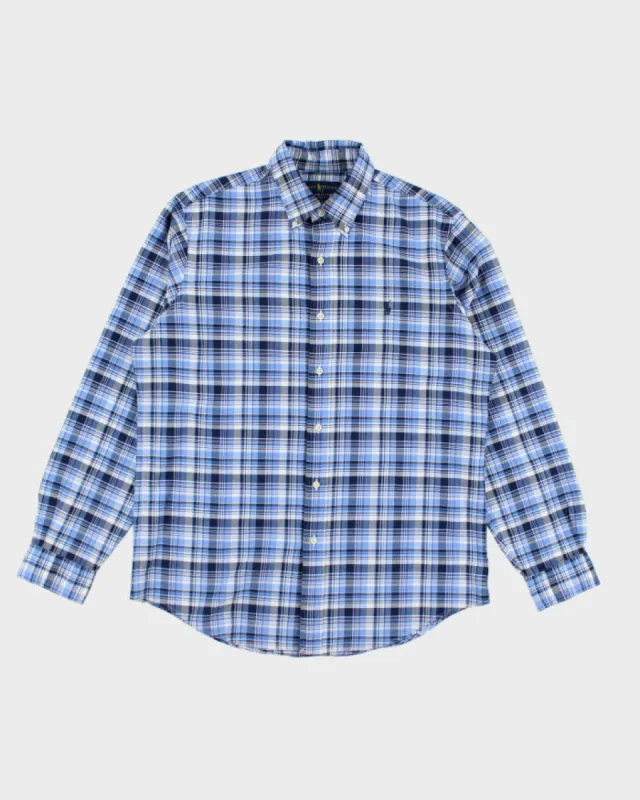 Vintage 2000's Ralph Lauren Checked Button Up Shirt - L sold by Rokit