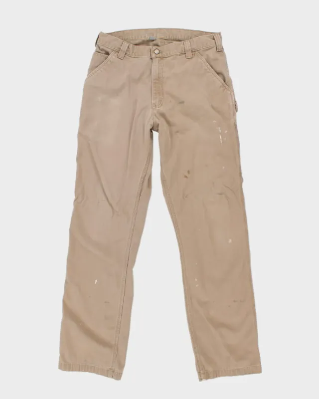 Vintage 90's Carhartt Heavyweight Single Knee Carpenter Trousers - W30 L32 made by Carhartt