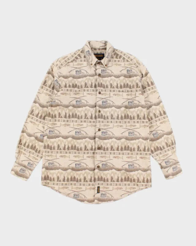 Vintage Woolrich Pattern Heavyweight Shirt - M sold by Rokit