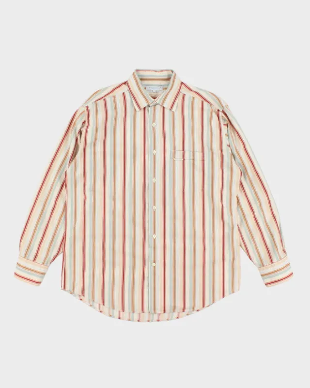 Alex Cannon Striped Long Sleeve Shirt - L sold by Rokit