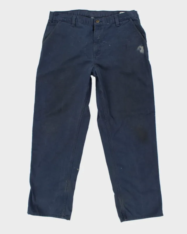 Vintage 2000's Carhartt Single Knee Carpenter Trousers - W38 L30 sold by Rokit