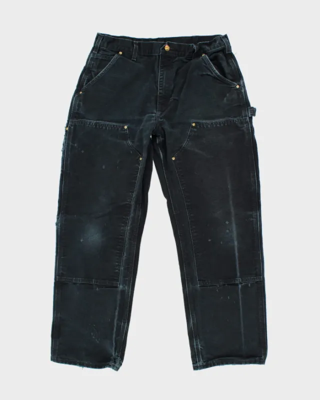Vintage 90's Carhartt Double Knee Carpenter Trousers - W32 L28 sold by Rokit