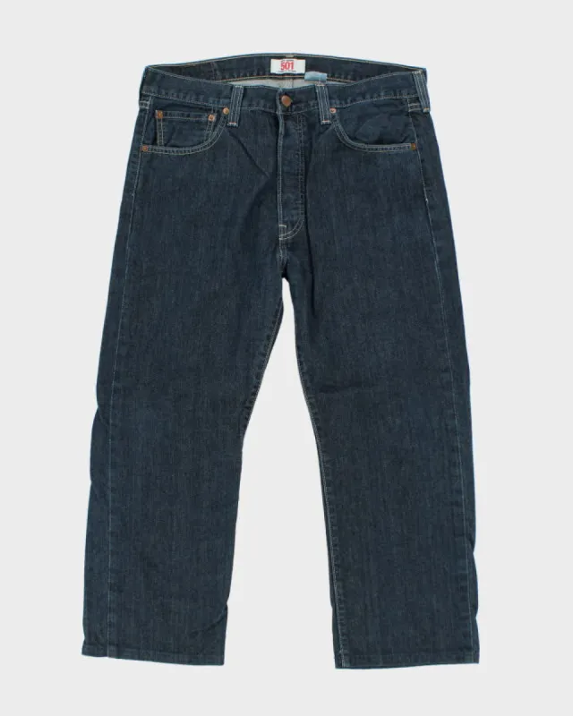 Vintage Levi's 501 Indigo Dark Wash Jeans - W34 L24 sold by Rokit