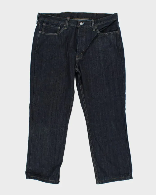 Vintage Levi's 514 Straight Fit Indigo Dark Wash Jeans - W36 L27 sold by Rokit