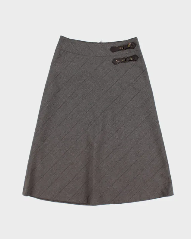Vintage 90s Jessica Buckle Skirt - S sold by Rokit