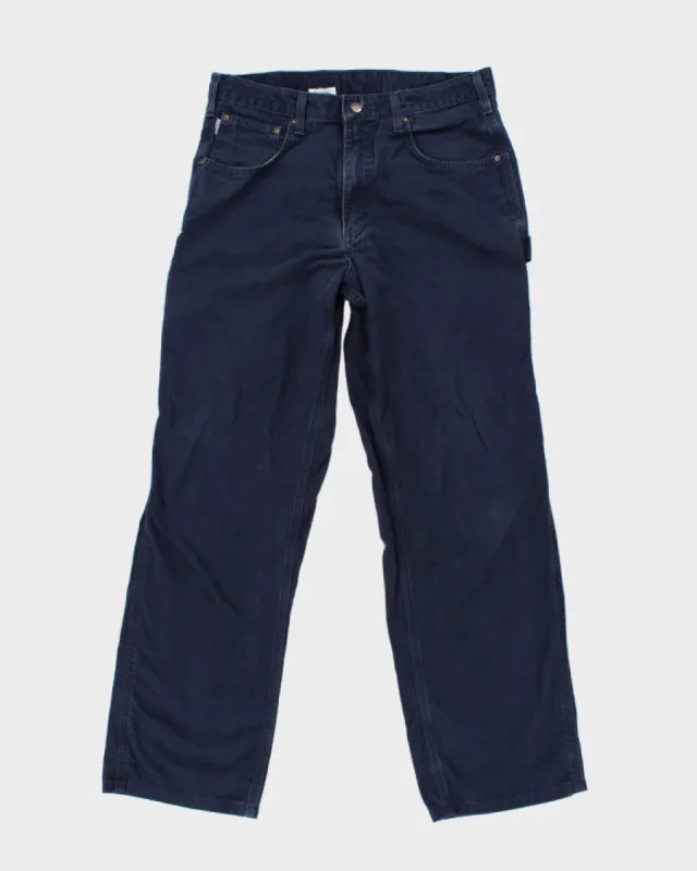 Vintage 90's Carhartt Heavyweight Single Knee Carpenter Trousers - W33 L30 sold by Rokit
