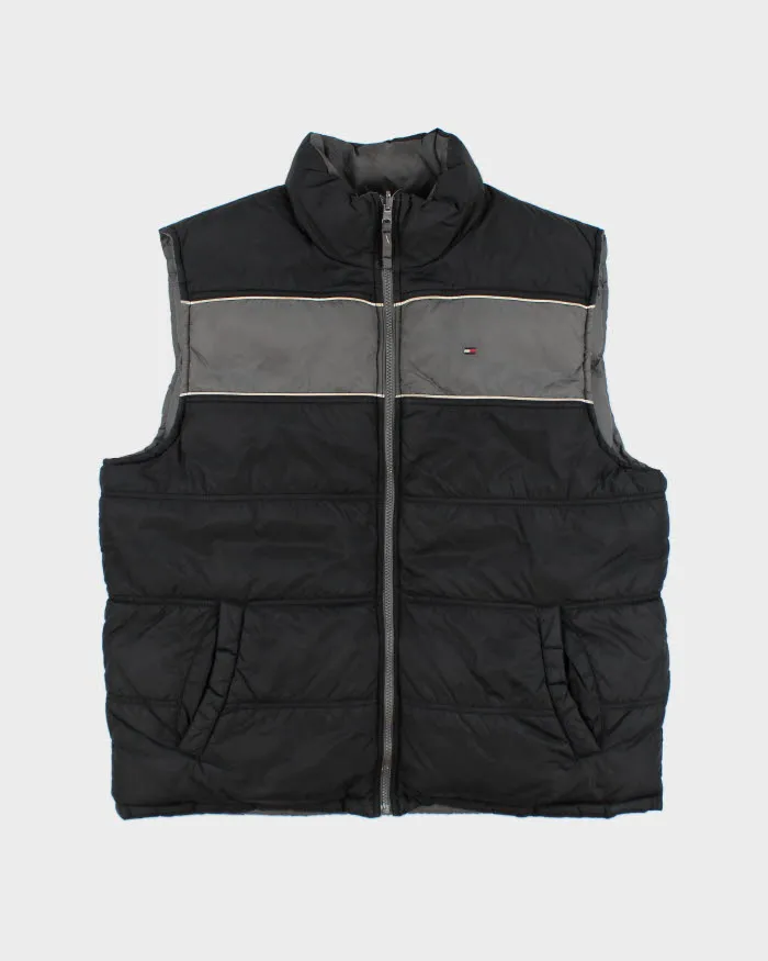 Vintage Tommy Hilfiger Reversible Puffer Gilet - XL sold by Rokit