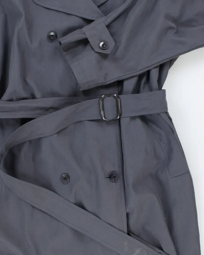 Vintage London Fog Grey Trench Coat - L sold by Rokit product image thumbnail 5