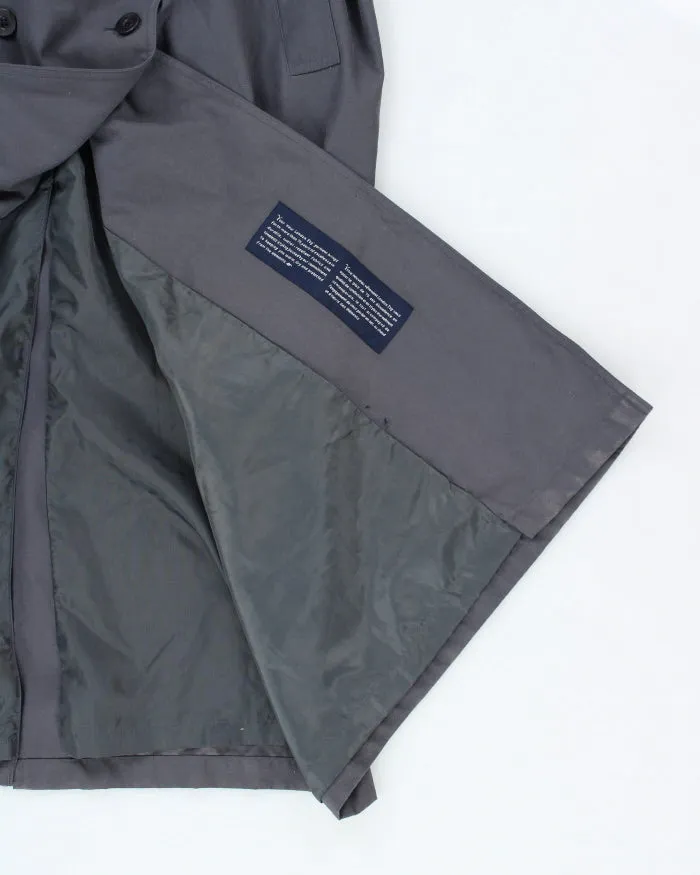 Vintage London Fog Grey Trench Coat - L sold by Rokit product image thumbnail 4