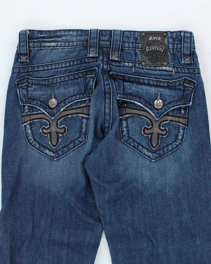 Vintage Y2K Rock Revival Gothic Style Straight Leg Jeans - W30 L29 sold by Rokit product image thumbnail 4