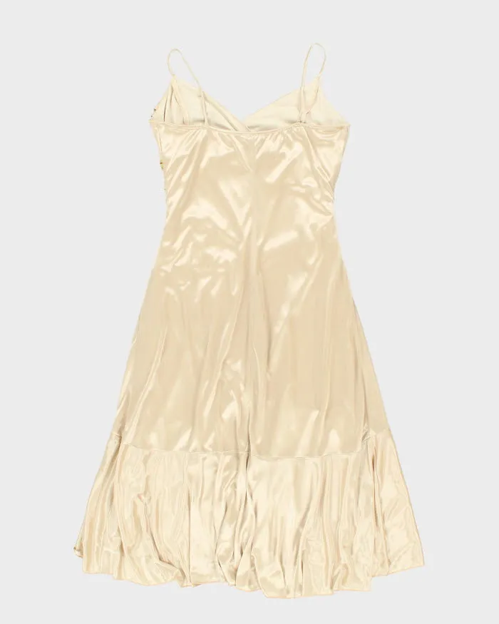 Y2k 00s Ruby Rox Gold Dress - S sold by Rokit product image thumbnail 2