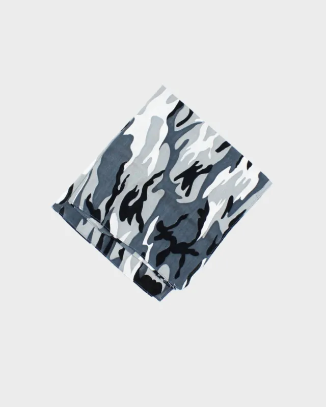 Grey Camouflage Bandana sold by Rokit