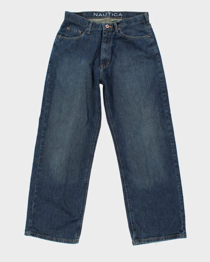 Vintage Nautica Wide Fit Medium Wash Jeans - W30 L27 sold by Rokit