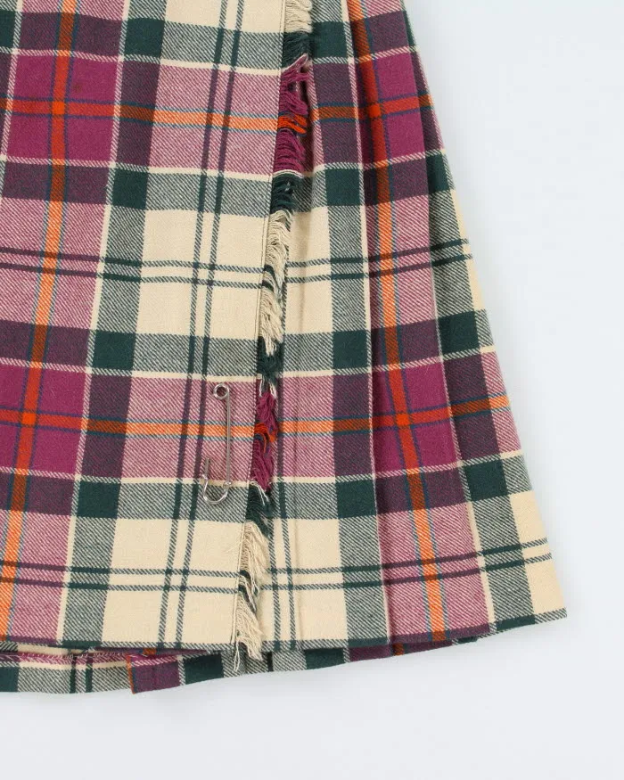 Vintage Clan Laird Wool Checked Skirt - S sold by Rokit product image thumbnail 4