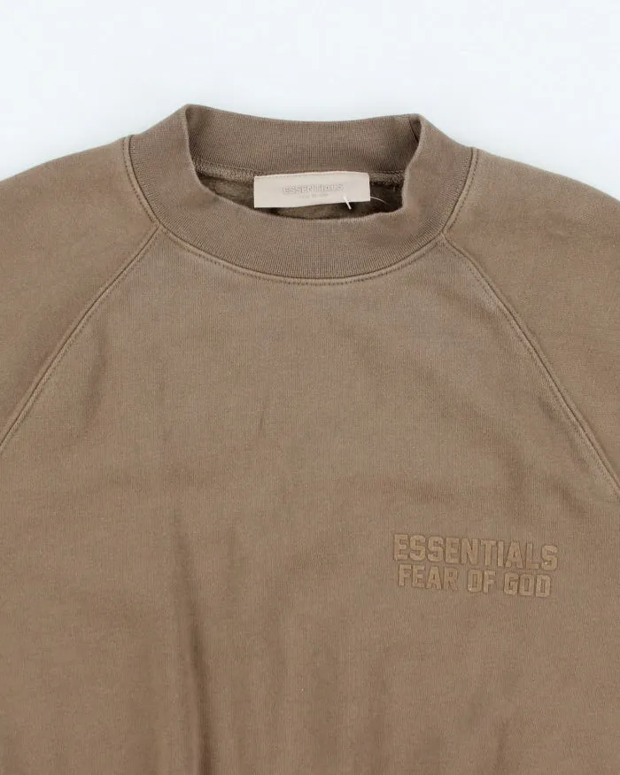 Essentials Fear Of God Brown Sweatshirt - XS sold by Rokit product image thumbnail 3