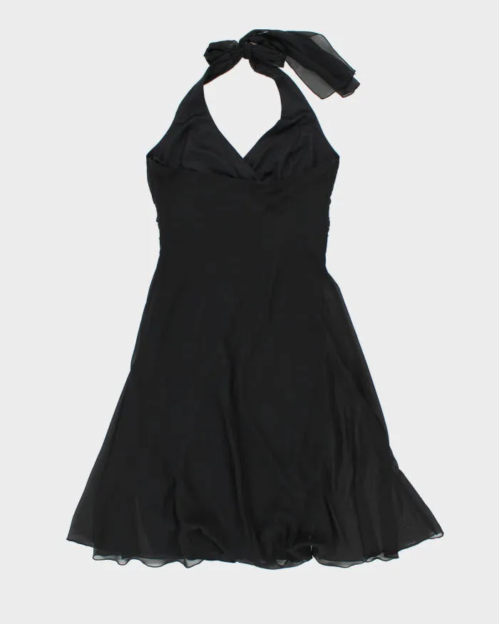 Vintage 90s B. Smart Black Halter Neck Dress - S sold by Rokit product image thumbnail 2