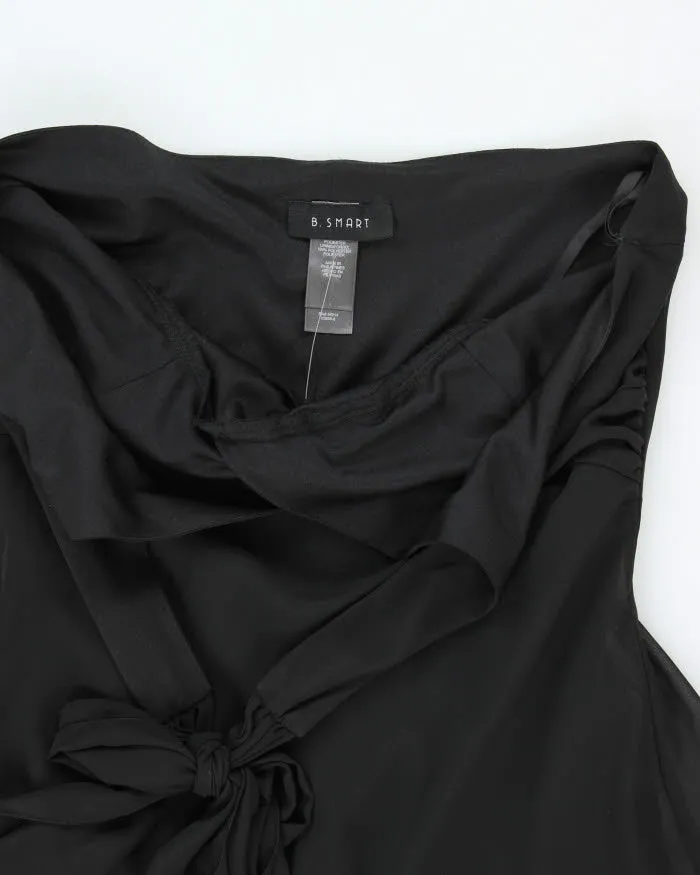 Vintage 90s B. Smart Black Halter Neck Dress - S sold by Rokit product image thumbnail 3