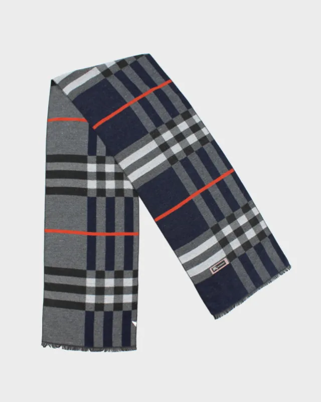 Vintage Burberry Checked Silk Scarf sold by Rokit