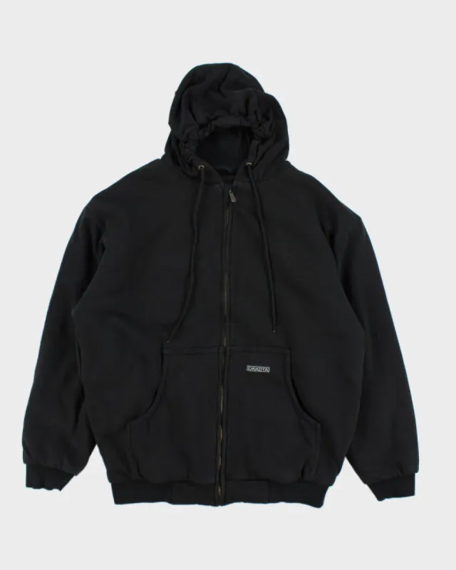 Vintage Dakota Heavyweight Line Zip Up Hoodie - L sold by Rokit