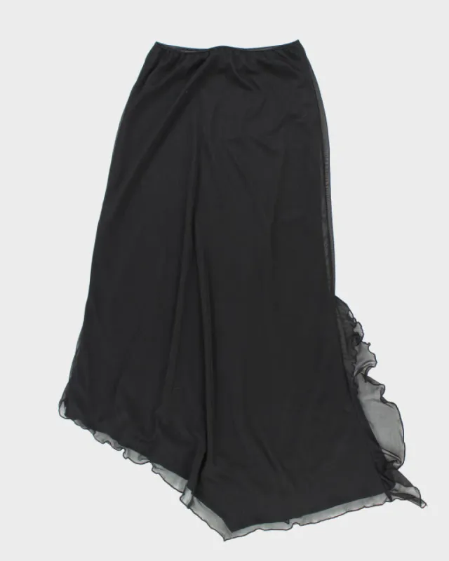 Y2k 00s M Collection Black Skirt - S sold by Rokit