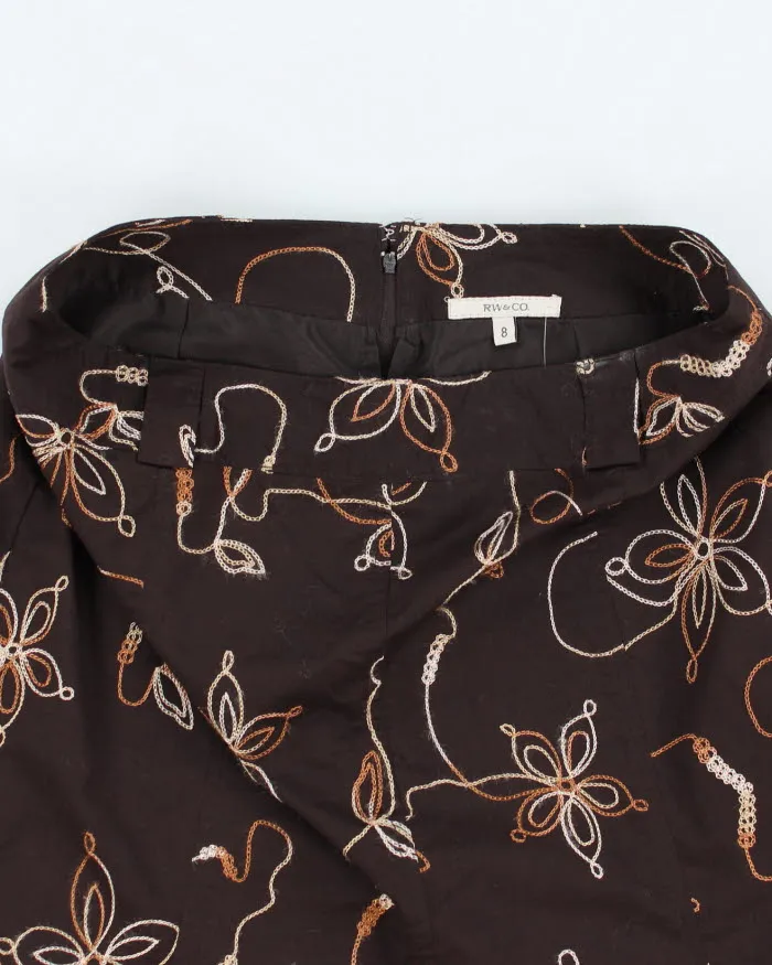 Y2k 00s RW & Co Embroidered Skirt - S sold by Rokit product image thumbnail 3