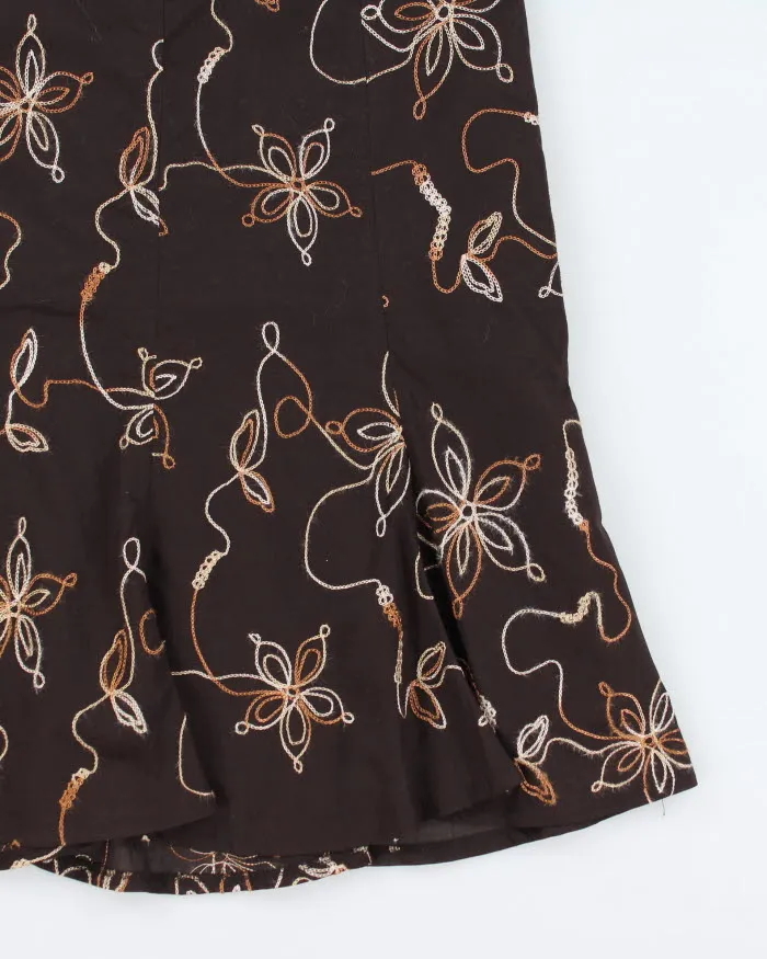 Y2k 00s RW & Co Embroidered Skirt - S sold by Rokit product image thumbnail 4